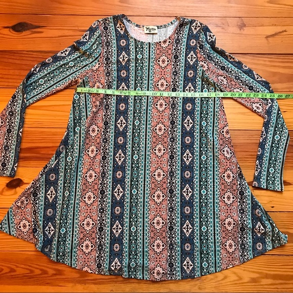 Show Me Your Mumu Pink Blue Tunic, NWT, S - Picture 8 of 13